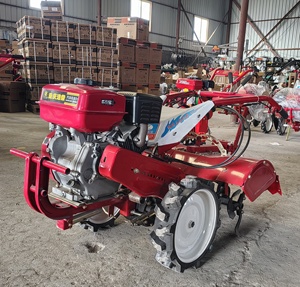 9HP/177F 가솔린 4륜 구동 소형 로터리 경운기 로타베이터 농업용 토양 개간기 파쇄기 - Product Image 5