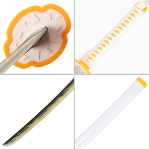 Espada de Anime de alta calidad recargable Demon Killer <span class=keywords><strong>Kaigaku</strong></span>, accesorios de Cosplay, espadas Katana LED con luz luminosa para jugar a Cosplay - Product Image 3
