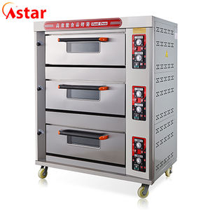 Forno elettrico commerciale di cottura del forno della piattaforma del forno del forno del gas di vendita calda per la cottura della <span class=keywords><strong>pizza</strong></span> del pane - Product Image 2