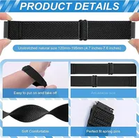 Correa de nailon de 20mm y 22mm para Samsung Galaxy Watch 7/6/5 Pro, banda de 44/40mm para Galaxy 6 4 Classic Gear S3, pulsera suave de bucle trenzado