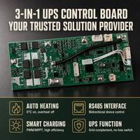 Système solaire hors réseau pour caméra avec batterie, système de surveillance solaire 4G Cat1 MQTT pour la surveillance forestière en extérieur