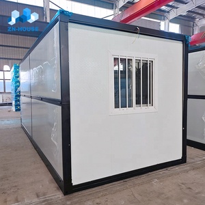 Maison conteneur pliable préfabriquée, modulaire, <span class=keywords><strong>portable</strong></span>, économique, pour camping, bureau ou habitation compacte, avec toilettes - Product Image 5