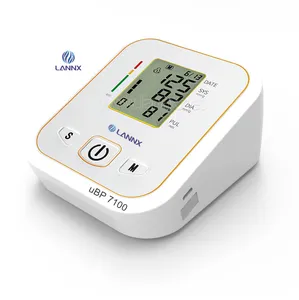 LANNX uBP Hot Selling Weihnachten Elektronisches Oberarm-Blutdruck messgerät Tragbares Auto Electronic Bp Machine Tensiometer