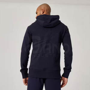 Sudaderas con Capucha de Primera Calidad, Duraderas, de Spandex/Poliéster, Sólidas, Transpirables, para Gimnasio y Fitness, Diseño con Cremallera, Logotipo Personalizado, Nueva Llegada - Product Image 3