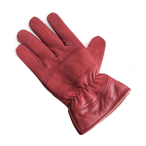 Outdoor Windproof Warm Leather Plain Fashion <b>Gloves</b> High Quality Custom OEM Women's Winter Travel Party Daily Wear - Product Image 3