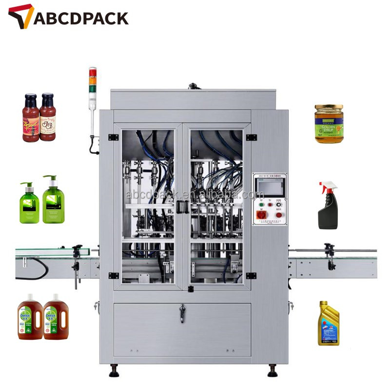 Машина для розлива шампуня, соуса, пасты, химической жидкости