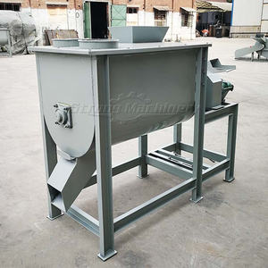 Mezclador de alimentos para animales horizontal Máquina mezcladora de alimentos para animales de aves de corral - Product Image 4