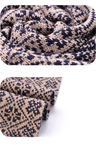 Chapeaux Design personnalisé <span class=keywords><strong>avec</strong></span> Logo personnalisé, écharpe tricotée Jacquard 3 pièces, <span class=keywords><strong>bonnet</strong></span> d'hiver, chapeaux écharpe <span class=keywords><strong>gants</strong></span> ensemble - Product Image 5