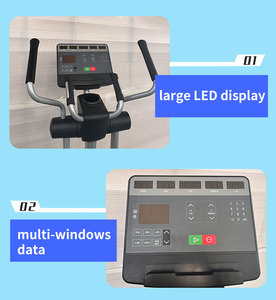 Vélo elliptique commercial direct usine, vente en gros, faible MOQ, équipement de fitness cardio OEM pour usage en salle de sport et club de santé - Product Image 3