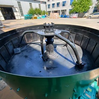 Machine à briques hydraulique avec bétonnière intégrée