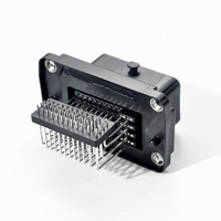 Connettore ECU Automobilistico a 24 Pin PBT Elettrico 3-6437285-1, Spina ECU Maschio ad Alte Prestazioni per Chip Tuning