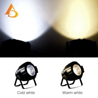 AICPOSE Iluminación para Eventos y Fiestas de Boda, Luz LED COB de 100w, DMX, Blanco Cálido, RGBW, Luz de Escenario COB