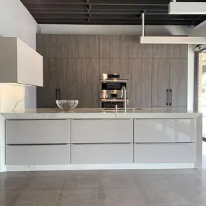 Cbmmart 2024 màu đen nhà bếp thiết kế hiện đại tủ cho đồ nội thất nhà bếp tủ bếp