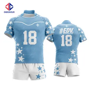 Custom High Quality Quick Dry Rugby Uniforms For Sale