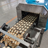 Machine automatique de fabrication de biscuits durs et mous, ligne de production de gaufrettes, équipement de boulangerie industrielle