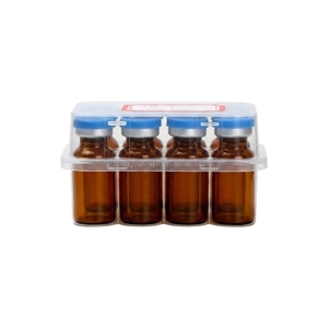 Amber 2R 3ml Pharmaceutical Sterile Injection Glass Vial Bottle with <b>Rubber</b> Stopper Tubular Borosilicate Empty Vial Supply - Product Image 4