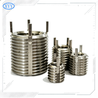 TC4 Titanium Alloy Keensert for Various Equipment Maintenance High Performance TC4 Titanium Alloy Key Locking Thread Insert