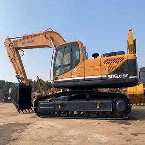 Excavatrice Hyundai 305LC d'occasion de haute qualité, 30 tonnes, hydraulique, sur chenilles, pour la construction - Product Image 1