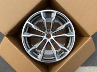 Jantes de voiture de course forgées, jantes forgées personnalisées en alliage d'aluminium brossé pour BMW