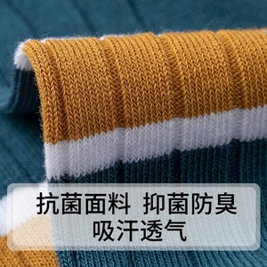 Men's Ankle Socks Solid Color Polyester Anti-Bacterial Sweat Absorbing Breathable Non Slip Casual Socks - Product Image 1