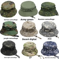 Sombrero de Pesca Plegable y Ajustable Estilo Jungle, Camuflaje, para Hombres y Mujeres, Ideal para Camping y Senderismo