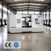 TCK80-1500 Mesin Bubut CNC 3-Axis dengan Kontrol GSK dan Spindle Berkinerja Tinggi untuk Produksi Komponen Logam Berat