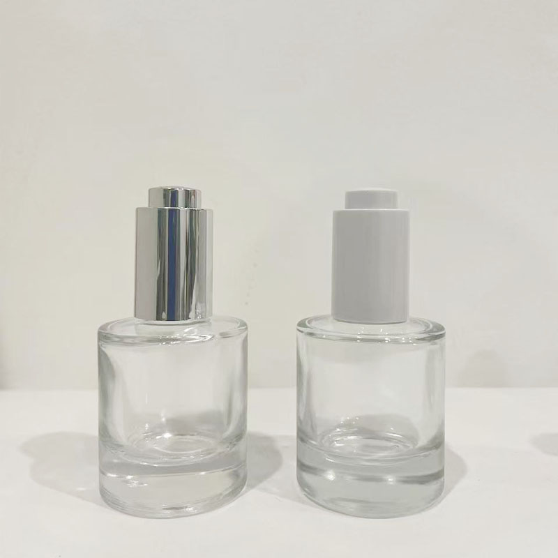 perfume oil bottle with dropper with screw cup