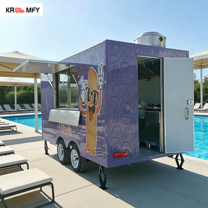 Remolque de fábrica DOT VIN CE con carrocería de acero inoxidable, configuración completa para cocina móvil de comida rápida de hot dogs personalizada. - Product Image 6