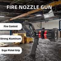 TKFIRE QLD6.0/8III Lance-incendie durable de 1 pouce avec poignée pistolet en alliage d'aluminium, pistolet à eau incendie DN25, raccord Storz Allemagne, classe A/B