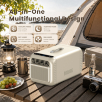Climatiseur SOG-1 Mini Refroidissement Été Moustiquaire Tente Climatisation Mobile 2300BTU 280W pour Maison Extérieur Camping