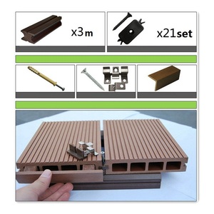 Factory Direct Wholesale Price Hardware Hidden Fastener System Spacer Fixing Wpc <strong>Decking</strong> With Steel <strong>Insert</strong> Starter Clip - Product Image 4