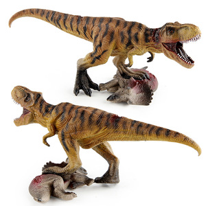 Modèle de dinosaure jurassique Xinhen Animal <span class=keywords><strong>World</strong></span> : <span class=keywords><strong>Tyrannosaure</strong></span> écrasant le cadavre d'un Triceratops, jouet statique - Product Image 3