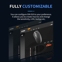PAW3311 Sensor Max 12000 DPI Mouse Rechargeable 1K Wireless Mouse Gamer 2.4Ghz + BT Custom Gaming Mouse for PC Laptop