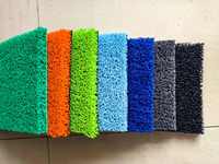 Tapis en PVC à envers en mousse, résistant à l'usure, antidérapant, anti-poussière, couleur personnalisée, pour entrée, magasin, entrepôt