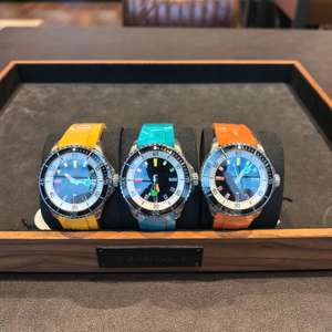 Colorful Diver Style Men Watch – Rainbow Markers, Rotating Bezel, Rubber Strap, <b>Automatic</b> Sports Timepiece - Product Image 6