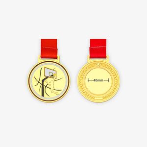 Popular DEMO Baloncesto Deporte Medalla <span class=keywords><strong>Dunk</strong></span> Estilo Deportes Medalla de aleación de zinc Medallas de oro de alta calidad Premio del campeonato de baloncesto - Product Image 6