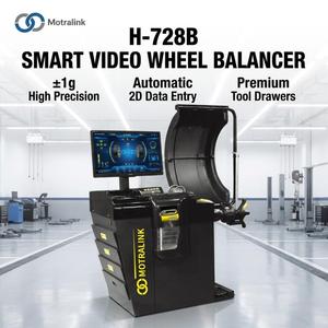 Équilibreuse de roues 3D complète classique avec équipement d'alignement pour atelier de pneus, 220 tr/min, capacité 65 kg - Product Image 4