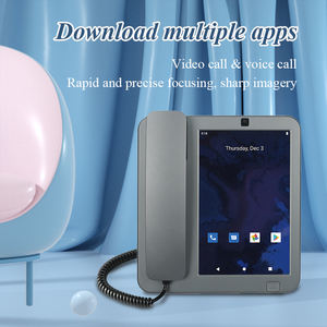 8-inch Touch Screen HD Video Voice Android Desktop Call Video Fixed Wireless <strong>Phone</strong> WiFi Smart Telephone Android - Product Image 5