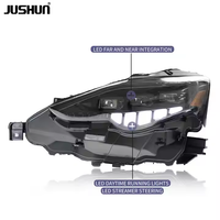 Système d'éclairage automobile JUSHUN Mise à niveau des phares à triple lentille Phares à LED pour Lexus IS Series 2013-2016