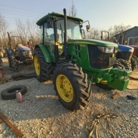 Tracteur d'occasion 85 CV John Deere 5e-854 Mini 4x4 4RM pour jardin