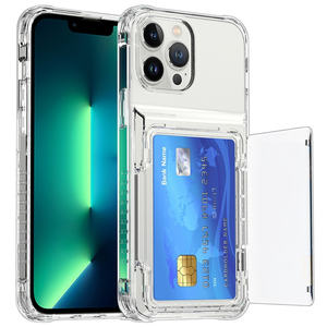 Nouvel étui portefeuille antichoc en TPU+PC avec fente pour cartes à <span class=keywords><strong>clapet</strong></span> pour 17 <span class=keywords><strong>Pro</strong></span>, design personnalisé anti-chute - Product Image 4