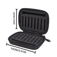 Boîte de rangement portable en EVA rigide pour leurres de pêche, leurres spinner et hameçons, étui de rangement pour matériel de pêche avec logo personnalisé, approvisionnement en gros