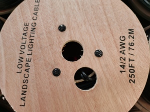 250FT ULECC <strong>Cable</strong> UL1493 Approved <strong>14</strong> <strong>AWG</strong> 2C Stranded Bare Copper Low Voltage Landscape <strong>Lighting</strong> <strong>Cable</strong> - Product Image 5