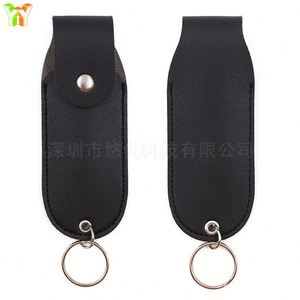 Mini Estuche Portátil de Cuero para Pimienta con Tapa Superior, Llavero de Defensa Personal para Regalos - Product Image 5