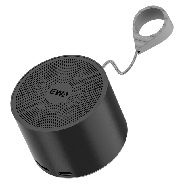 2024 New Ewa 2 in 1 Multifunctional Wireless Black Mini Bluetooth Speaker Micro Tws Speaker BT Headphone Shenzhen Factory Price