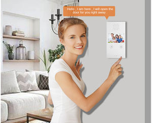 <span class=keywords><strong>Sonnette</strong></span> vidéo multi-appartements 24 étages <span class=keywords><strong>filaire</strong></span> 7 "moniteur interphone audio visuel - Product Image 5
