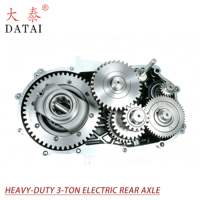 DATAI 72V 10000W PMSM six phases, IP67, essieu arrière de 3 tonnes, tricycles et quads à charge lourde