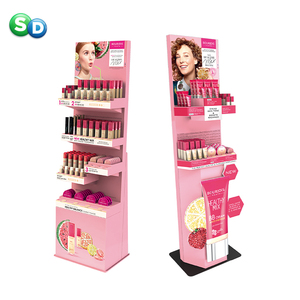 Tùy Chỉnh Phong Cách Hiển Thị Euro Tông Hiển Thị Mỹ Phẩm Đứng 5 Kệ Giấy Cầm Tay Kệ Khay Bán Lẻ Nước Hoa Hiển Thị Kệ - Product Image 4