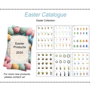 4Pcs Hộp Chất Lượng Cao Thiết Kế Mới Mô Phỏng Phát hiện Bọt Trứng Phục Sinh Treo Sáng Tạo Phục Sinh Đảng Trang Trí - Product Image 6