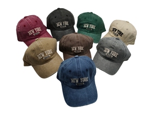 Casquette <span class=keywords><strong>de</strong></span> baseball unisexe en coton lavé style urbain avec logo personnalisé brodé, effet vintage, modèle <span class=keywords><strong>NEW</strong></span> <span class=keywords><strong>YORK</strong></span> 1625 – Vente en gros - Product Image 4